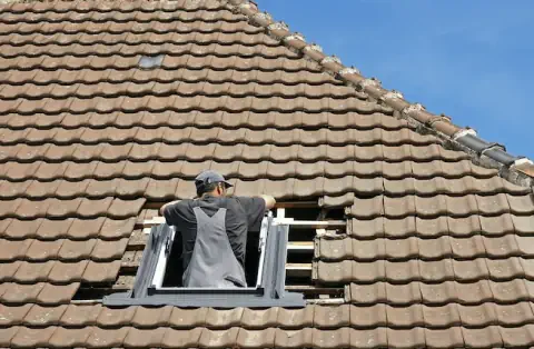 Pose de velux - Les Cabannes